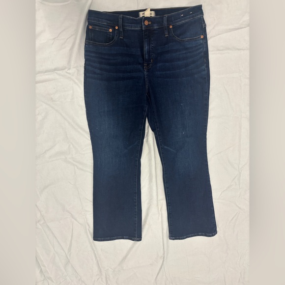 Madewell Women’s Mid-Rise Kick Out Blue Jeans Size 31 - Picture 5 of 10